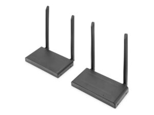 original Digitus 4K Wireless HDMI KVM Extender Set, 150 m | DS-55328 | Black