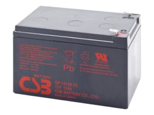 original CSB Battery Battery 12V 12Ah F2 Pb | GP12120