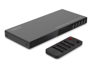 original Digitus 4×2 HDMI Matrix Switch/Multi-Viewer, 4K/30Hz | DS-55345 | Black