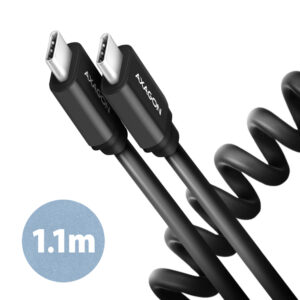 original AXAGON | Data and charging cable, 1.1 m | BUCM-CM20TB | USB Type C to USB Type C