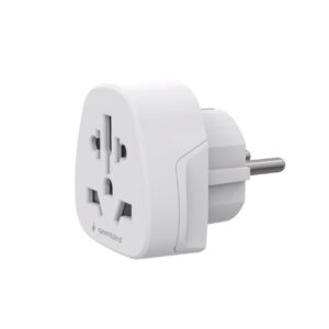 original Gembird World to EU power adapter plug, 15 A | A-AC-EUMINTF | Travel adapter