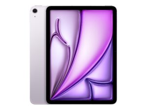 original Apple | iPad Air Wi-Fi + Cellular | 11 ” | Purple | IPS | 2360 x 1640 pixels | Apple M3 | 8 GB | 256 GB | 3G | 4G | 5G | Wi-Fi | Front camera | 12 MP | Rear camera | 12 MP | Bluetooth | 5.3 | iPadOS | USB-C charging cable