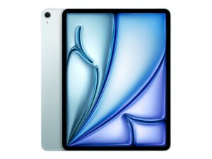 original Apple | iPad Air Wi-Fi + Cellular | 13 ” | Blue | IPS | 2732 x 2048 pixels | Apple M3 | 8 GB | 256 GB | 3G | 4G | 5G | Wi-Fi | Front camera | 12 MP | Rear camera | 12 MP | Bluetooth | 5.3 | iPadOS | USB-C charging cable
