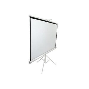 Elite Screens | Tripod Series | T113NWS1 | Diagonal 113 ” | 1:1 | Viewable screen width (W) 203 cm | White