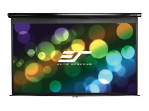 Elite Screens | Manual Series | M135UWH2 | Diagonal 135 ” | 16:9 | Viewable screen width (W) 299 cm | Black