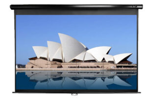 Elite Screens | Manual Series | M128UWX | Diagonal 128 ” | 16:10 | Viewable screen width (W) 275 cm | Black