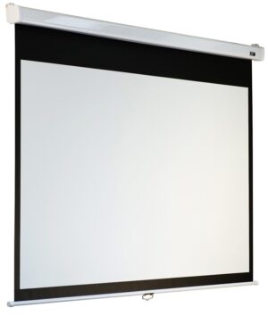 original Elite Screens | Manual Series | M119XWS1 | Diagonal 119 ” | 1:1 | Viewable screen width (W) 213 cm | White