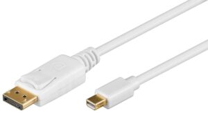 original Goobay 52859 Mini DisplayPort adapter cable 1.2, gold-plated, 2m | Goobay | DP to mini-DP