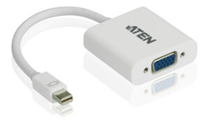 original Aten | Mini DisplayPort to VGA Adapter | VC920 | DP to VGA