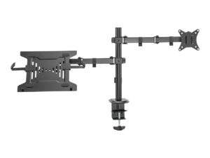 original Digitus | Desk Mount | DA-90436 | Tilt, swivel, height adjustment, rotate | Maximum weight (capacity) 9 kg | Black
