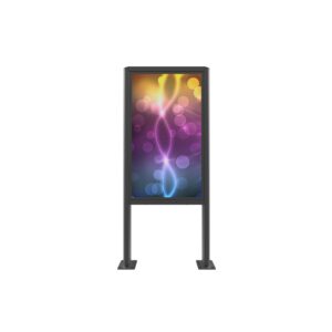 original EDBAK | Floor stand | POK101 | 55 ” | Maximum weight (capacity) 80 kg | Black