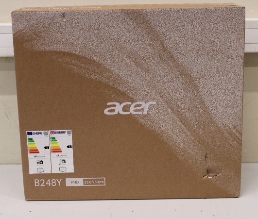 original SALE OUT. Acer Vero B8 B248YEbemiqprcuzx 23.8" IPS 1920x1080/16:9/4ms/300/100M:1/DP,HDMI/Audio Out/Webcam/Black | SALE OUT. Acer | Vero B8 B248YEbemiqprcuzx | 23.8 " | IPS | 16:9 | 100 Hz | 4 ms | 1920 x 1080 pixels | 300 cd/m² | HDMI ports quantity 1 | Black | Warranty 24 month(s) | DAMAGED PACKAGING