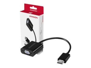 original AXAGON | RVH-VGN, HDMI – VGA Reduction Adapter | 0.15 m