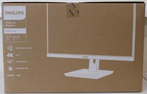 SALE OUT. PHILIPS Business Monitor  27B1N3800/00 IPS 27″ 3840×2160/16:9/4ms/ HDMI DisplayPort USB Audio Out | Philips | 27B1N3800/00 | 27 ” | IPS | 16:9 | 60 Hz | 4 ms | 3840 x 2160 pixels | 350 cd/m² | HDMI ports quantity 2 | Warranty 24 month(s) | DAMAGED PACKAGING