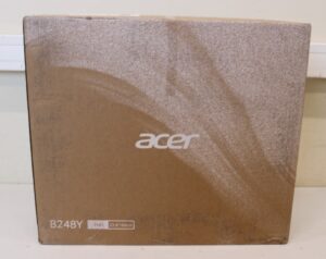 original SALE OUT. Acer Vero B8 B248YEbemiqprcuzx 23.8″ IPS 1920×1080/16:9/4ms/300/100M:1/DP,HDMI/Audio Out/Webcam/Black | SALE OUT. Acer | Vero B8 B248YEbemiqprcuzx | 23.8 ” | IPS | 16:9 | 100 Hz | 4 ms | 1920 x 1080 pixels | 300 cd/m² | HDMI ports quantity 1 | Black | Warranty 20 month(s) | DEMO